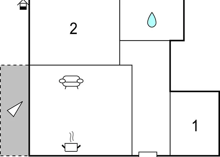 2 Bedroom Awesome In *